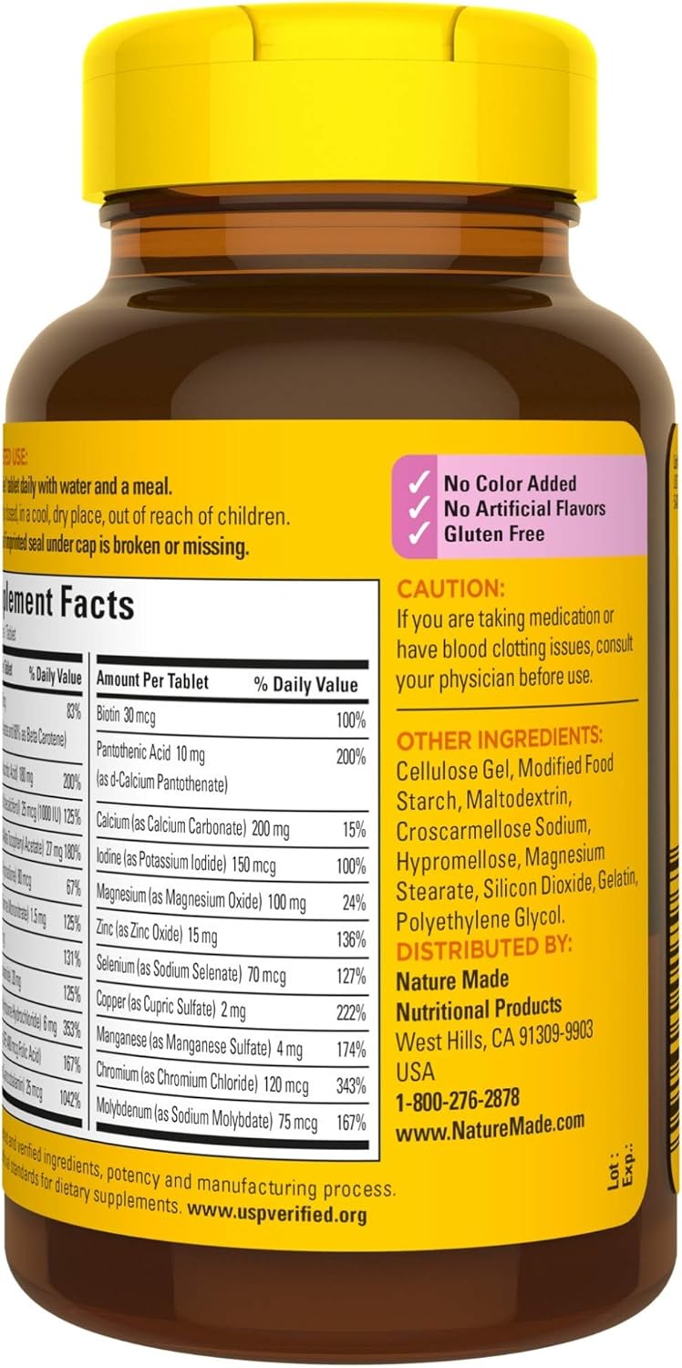 Nature Made, Women's Multivitamin 50+, 90 Tablets