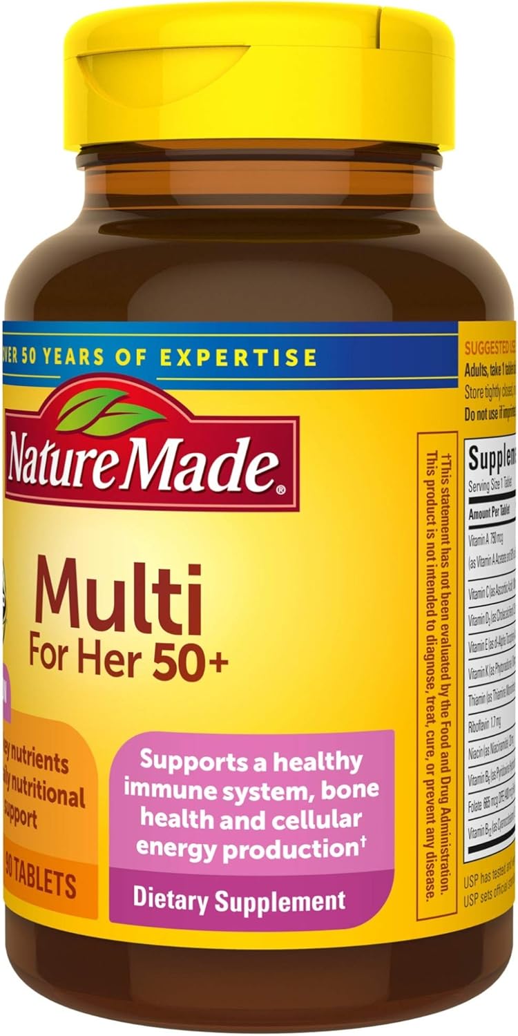 Nature Made, Women's Multivitamin 50+, 90 Tablets