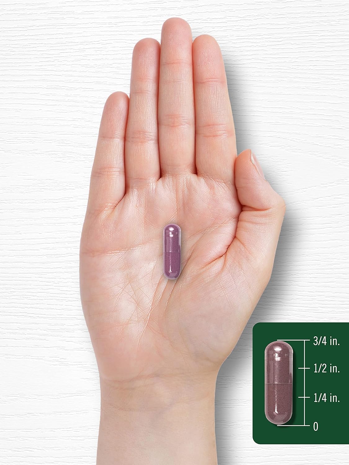 Carlyle Grape Seed Extract 24,000 mg, Capsule size