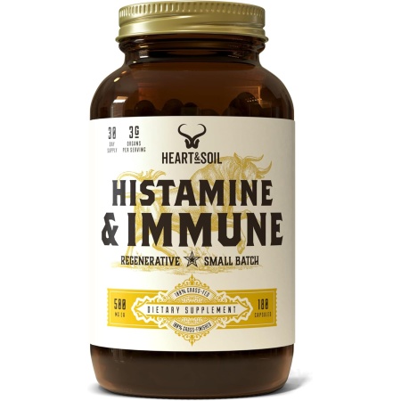 HEART & SOIL Histamine & Immune, 180 Capsules