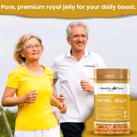 Healthy Care Royal Jelly 1000, 365 Capsules