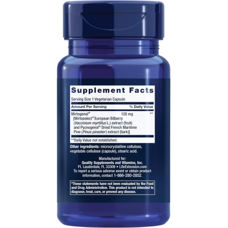 Life Extension Eye Pressure Support, Ingredients
