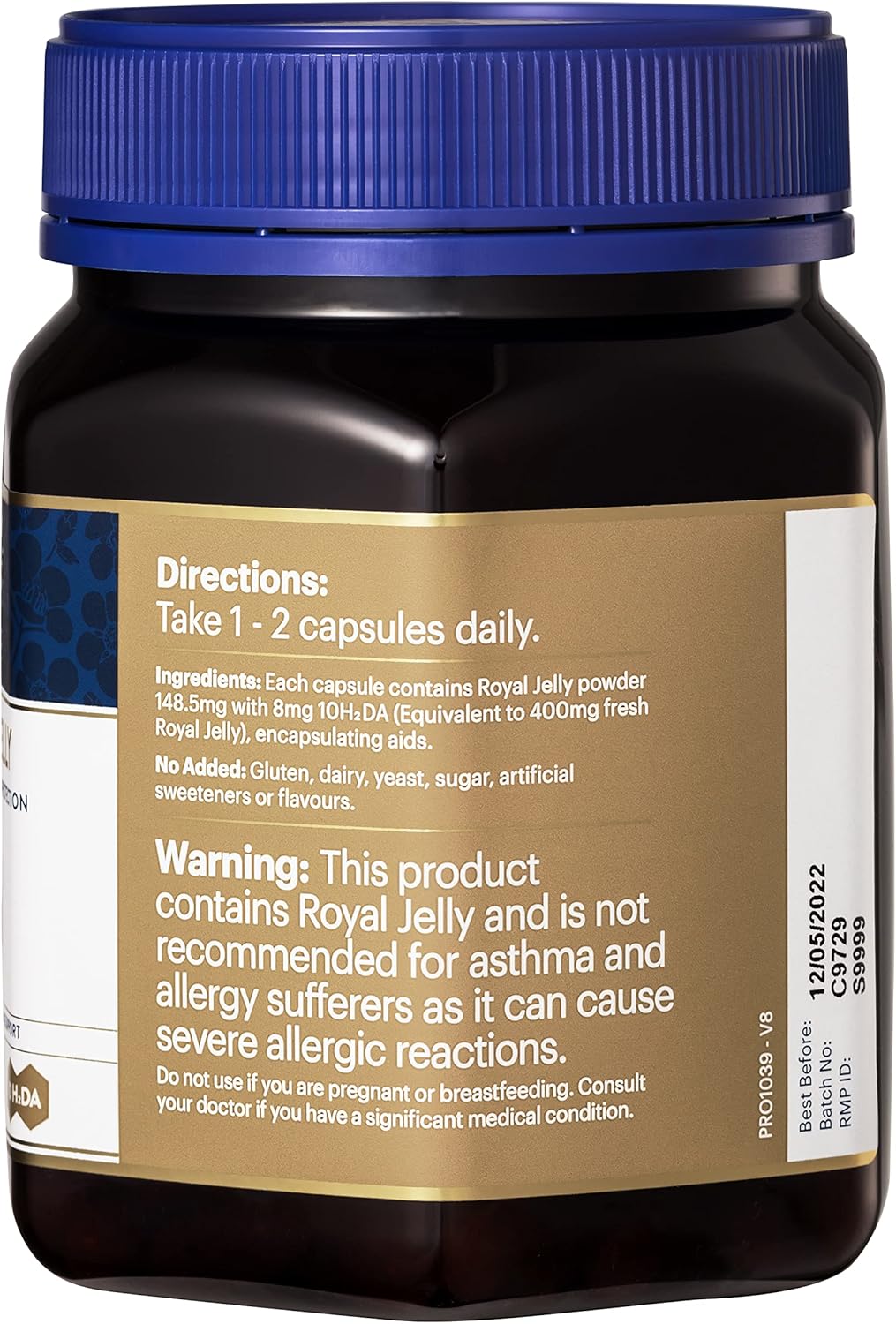 Manuka Health Royal Jelly 1000mg , dose