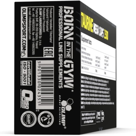 Olimp Taurine 1500 mg, 120 Capsules