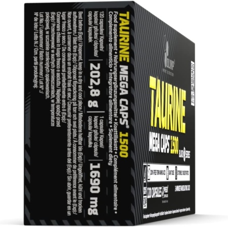Olimp Taurine 1500 mg, 120 Capsules