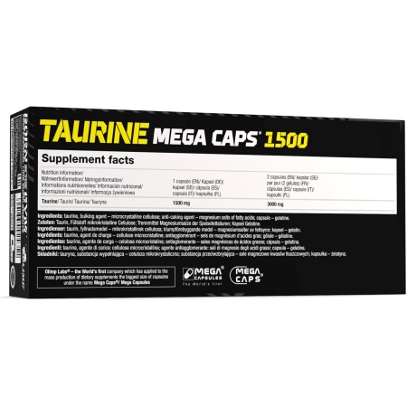 Olimp Taurine 1500 mg, Ingredients