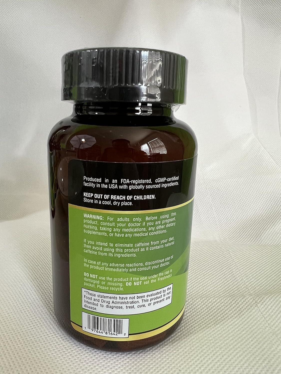 Yerba Mateine, Yerba Mate 6000 mg, 120 Capsules