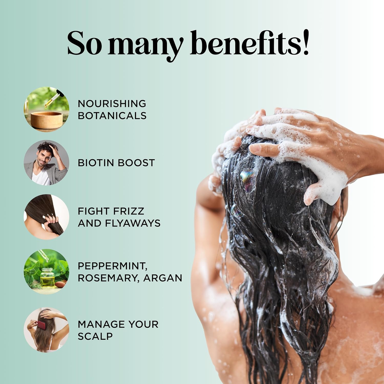 Maple Holistics, Biotin Shampoo and Conditioner, benefits