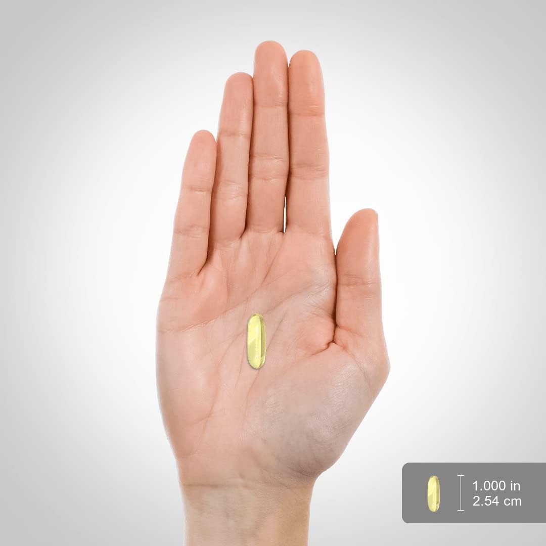 Piping Rock, Olive Oil 1000mg, Capsule size and shape