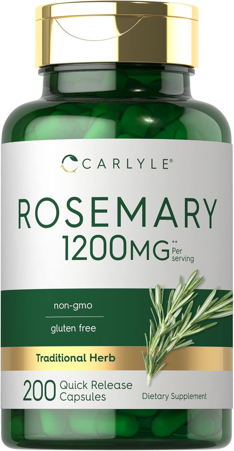 Carlyle Rosemary 1200mg, 200 Capsules
