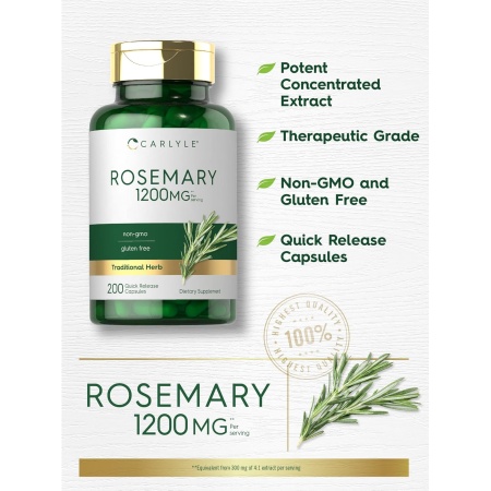 Carlyle Rosemary 1200mg, Features