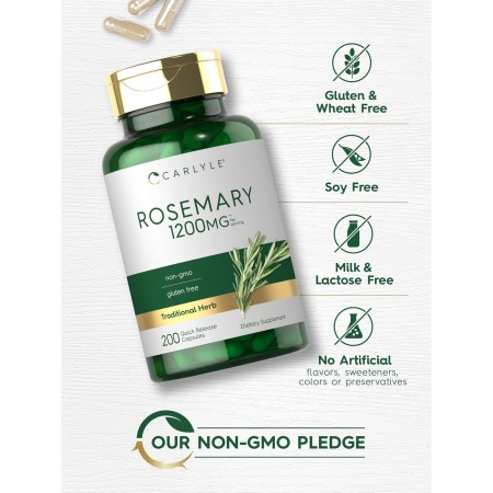 Carlyle Rosemary 1200mg, Features.