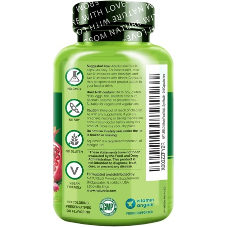 NATURELO Whole Food Multivitamin for Men 50+, Features