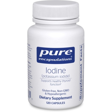 Pure Encapsulations Iodine (Potassium Iodide), 120 Capsules