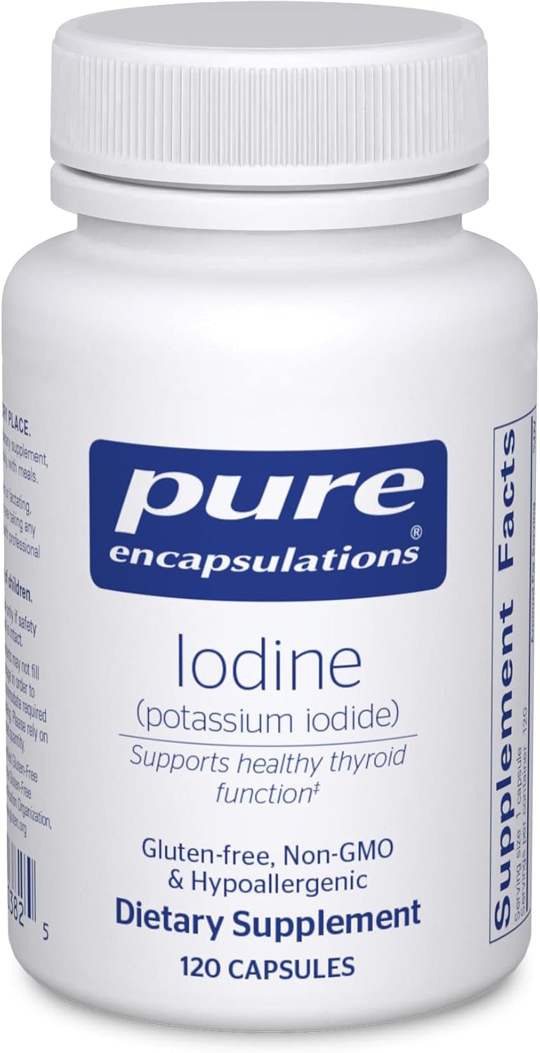 Pure Encapsulations Iodine (Potassium Iodide), 120 Capsules