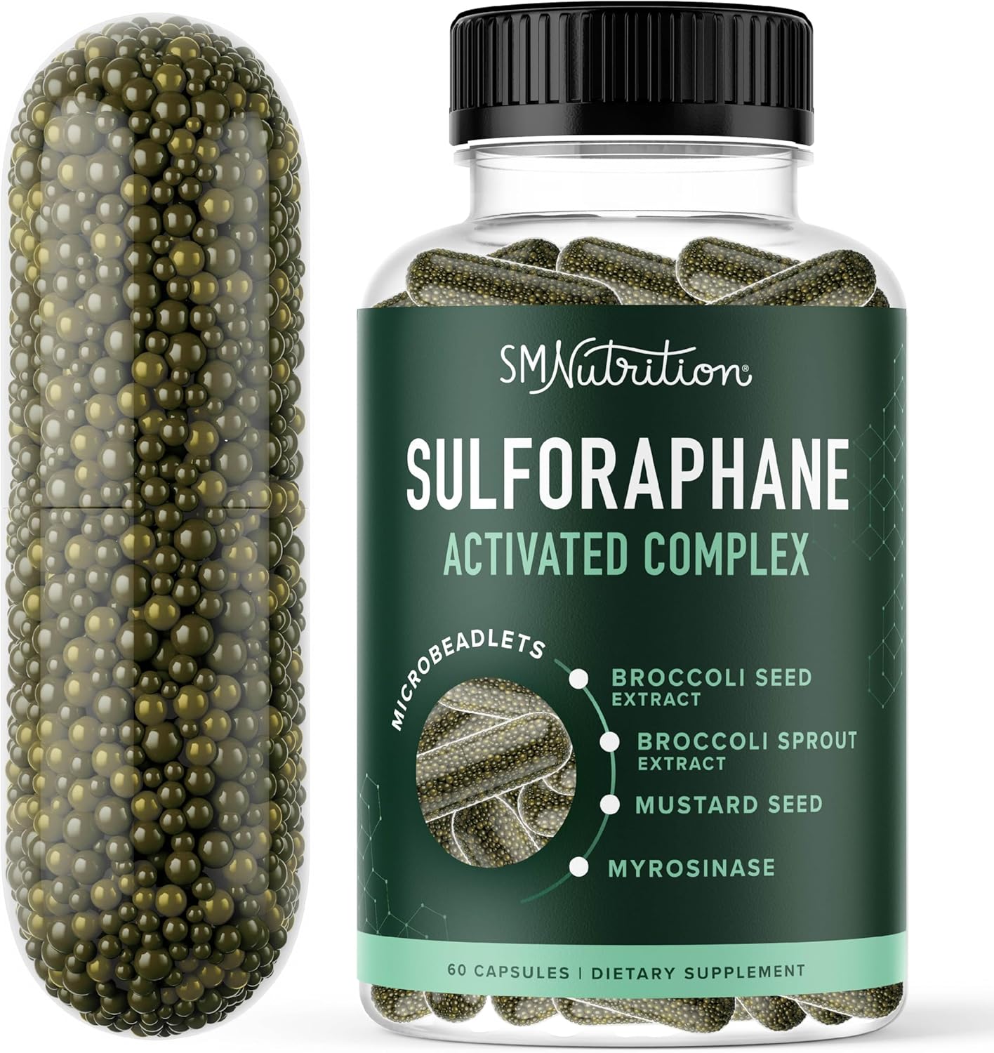 SMNutrition, Sulforaphane, 60 Capsules