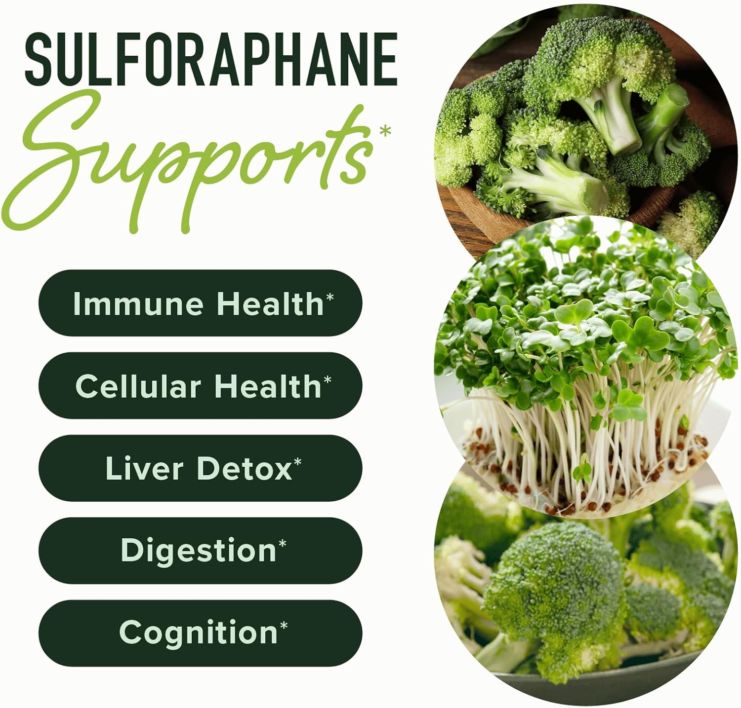 SMNutrition, Sulforaphane, Benefits
