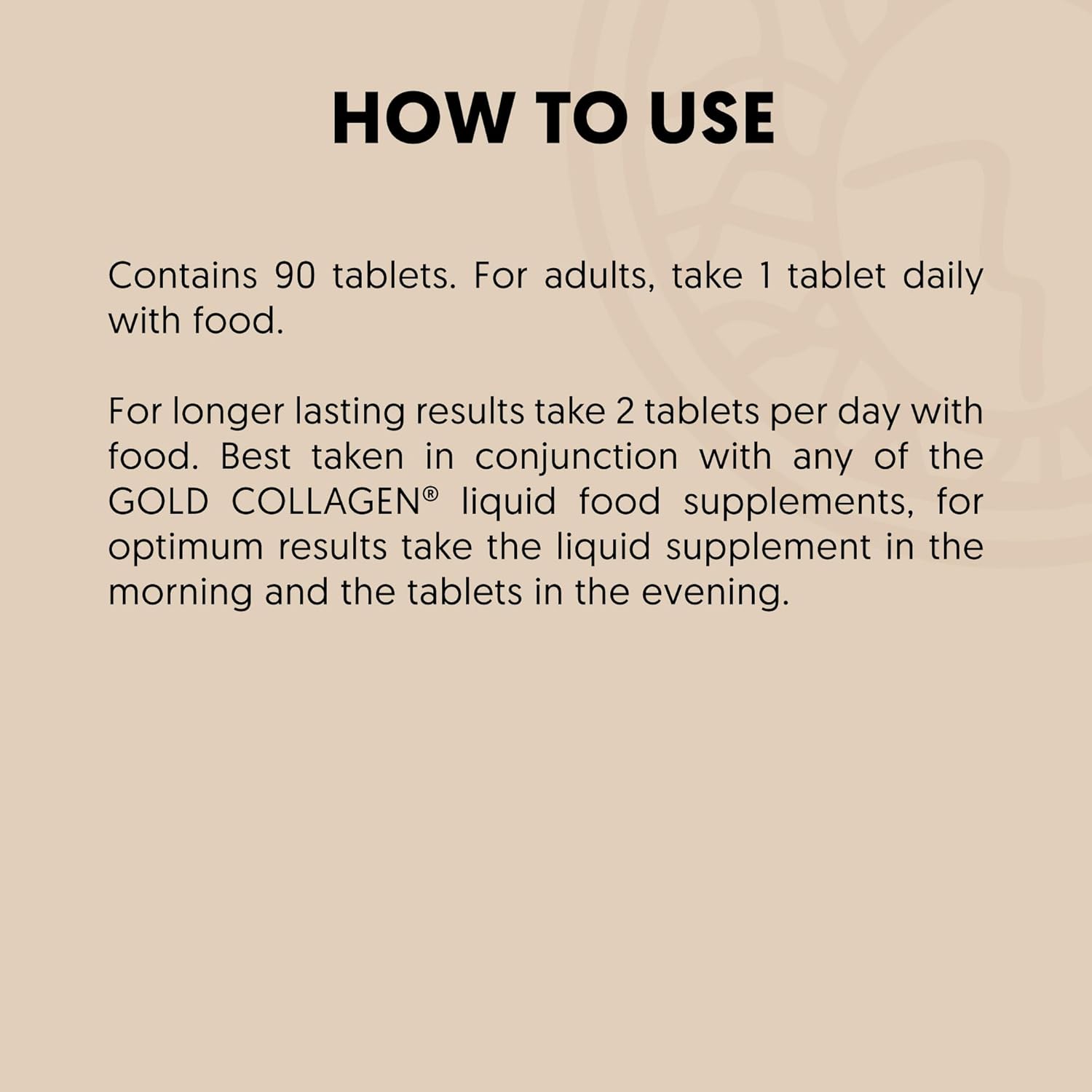 GOLD COLLAGEN Hyaluronic Formula 90 Tablets - Image 4