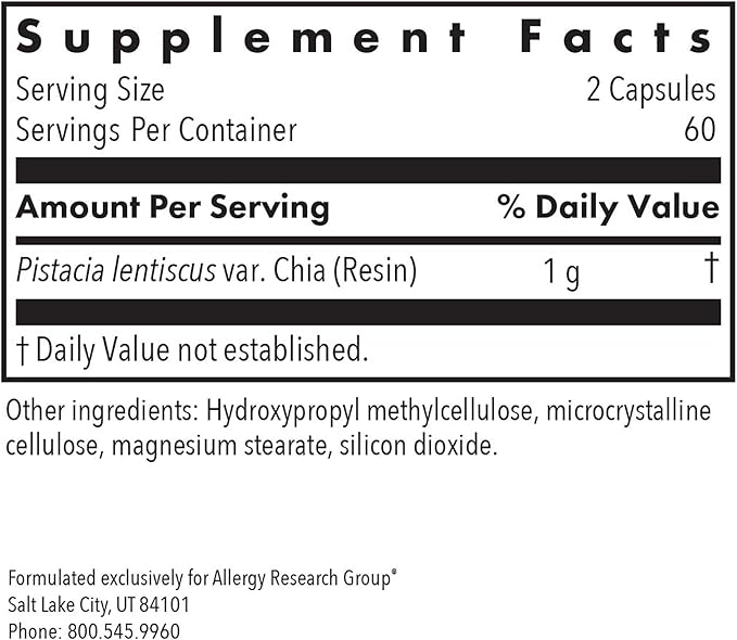 Mastic Gum Supplement | Digestive Health Support | 120 Capsules - Image 2