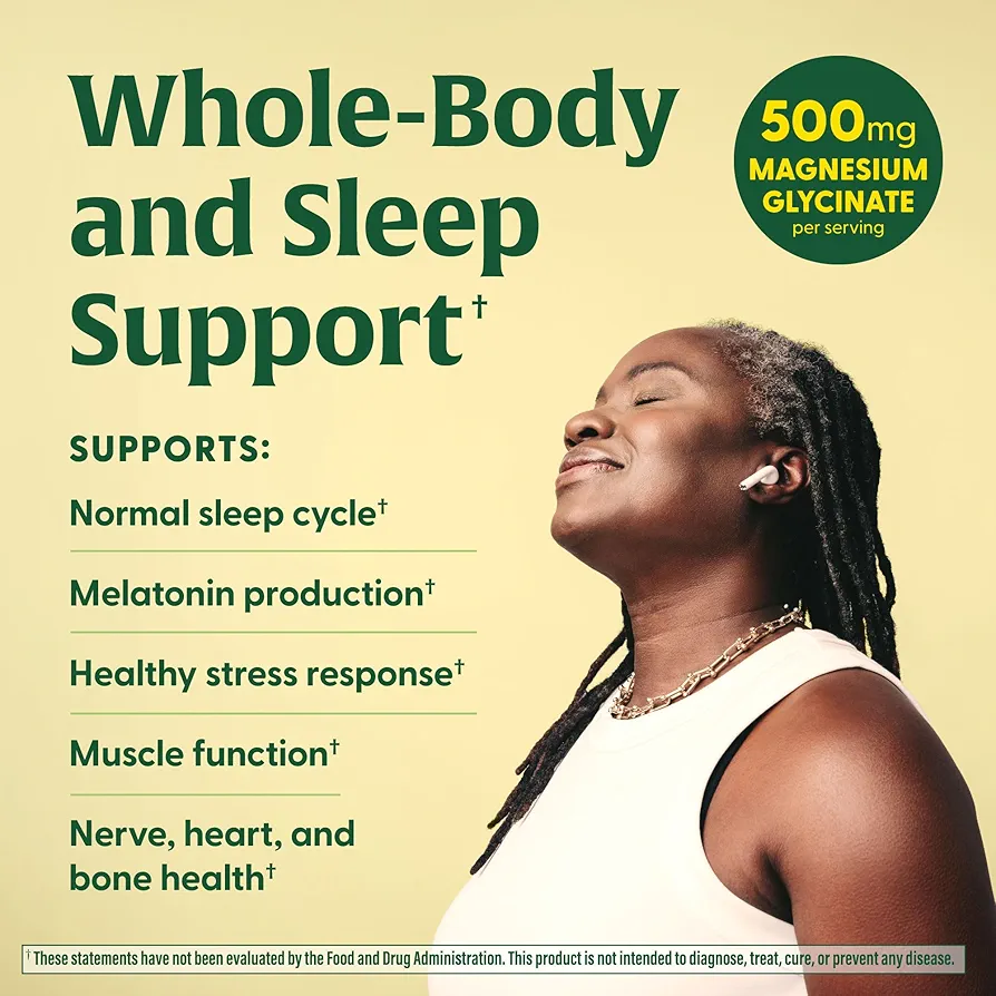 MegaFood Magnesium Glycinate 500mg | 120 Tablets - Image 3