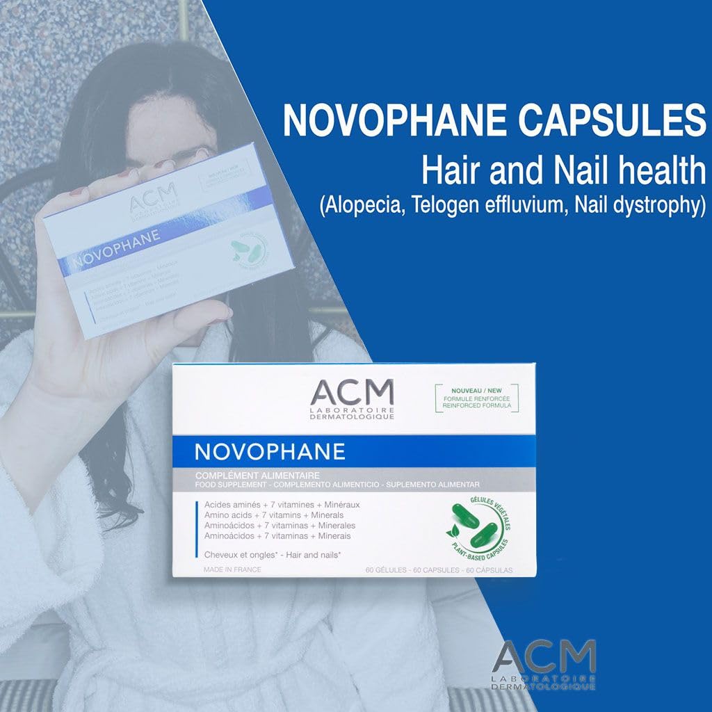 ACM Novophane Caps: Hair & Nail Strength Supplement | 60 Capsules - Image 9