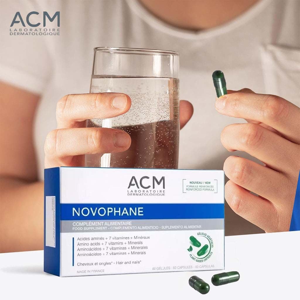 ACM Novophane Caps: Hair & Nail Strength Supplement | 60 Capsules - Image 7