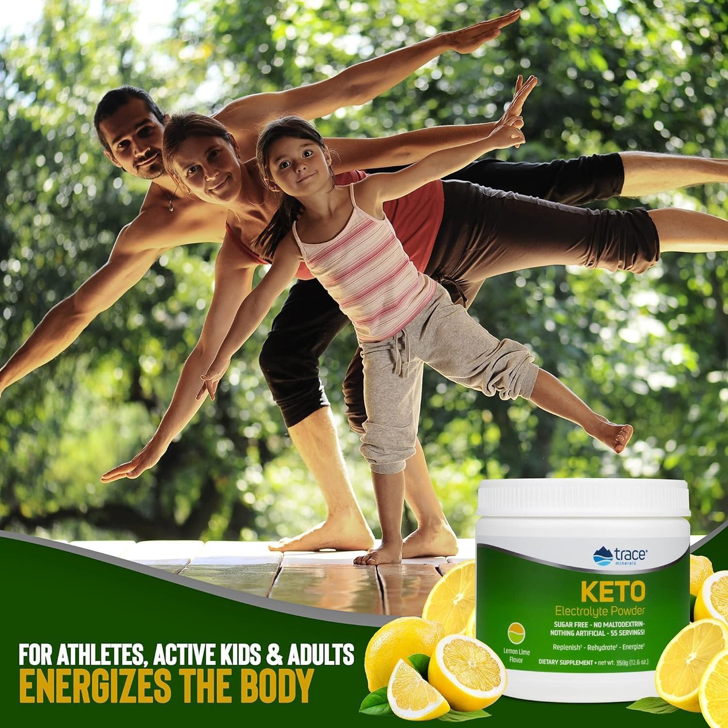 Trace Minerals Keto Electrolyte Powder | Sugar-Free Hydration | 55 Scoops - Image 5