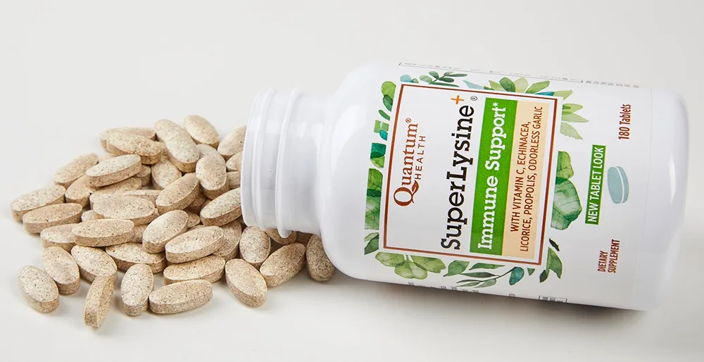 Quantum Health Super Lysine+ | Immune & Lip Health Support | 180 Tablets - Image 9