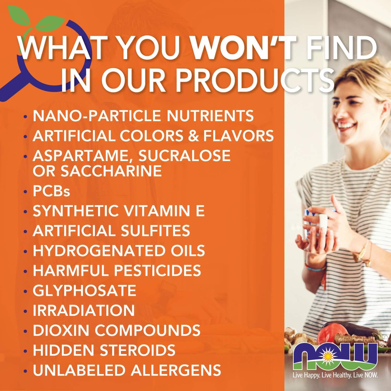 NOW Foods Magnesium Glycinate | Supports Muscle & Nerve Function | 240 Capsules - Image 5