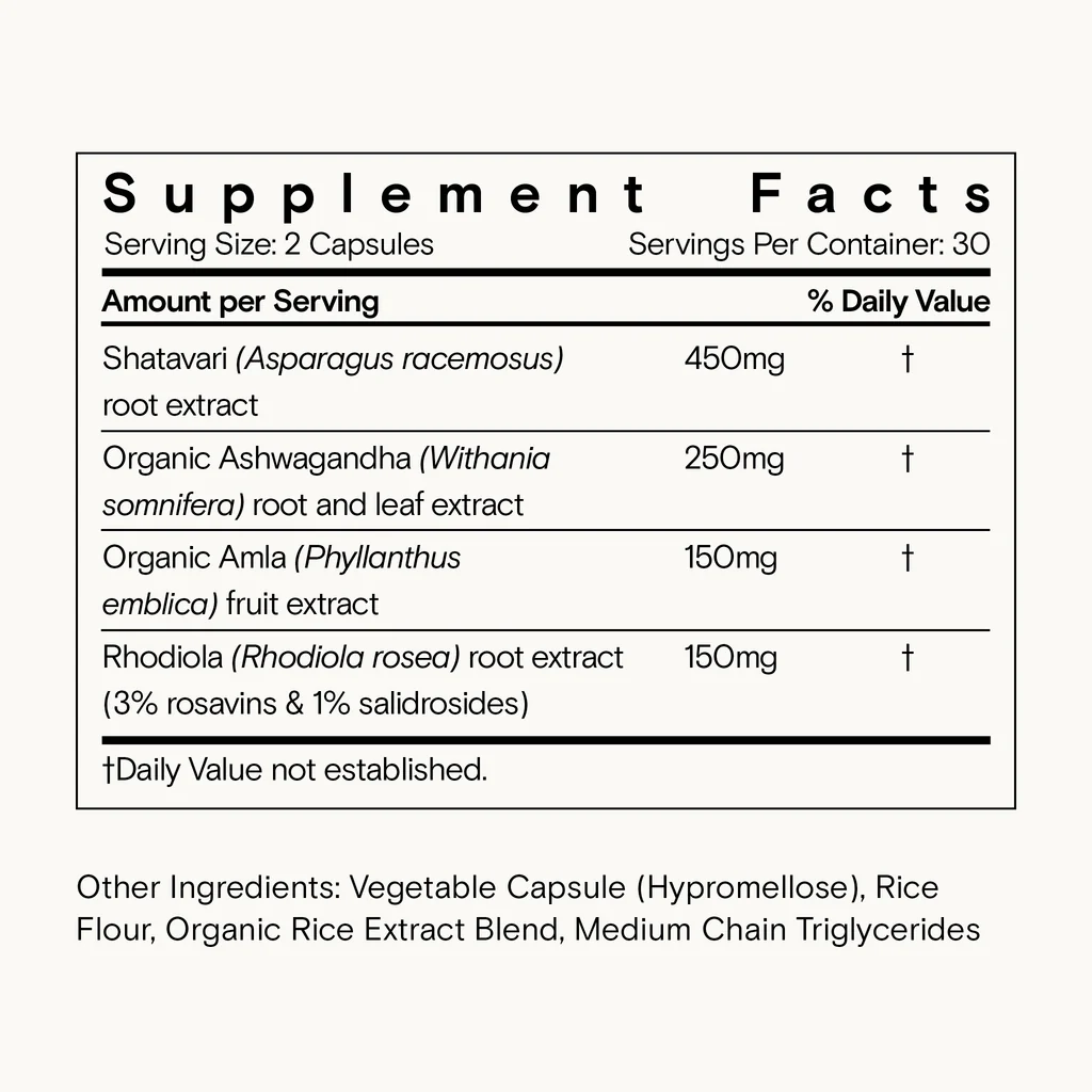 Moon Juice SuperYou | Daily Adaptogen Supplement for Stress| 60 CAPS - Image 6