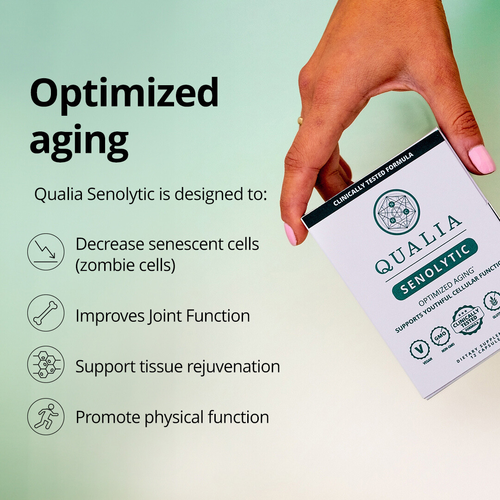 Qualia Senolytic | 2-Day Cellular Rejuvenation Regimen | 12 CAPS - Image 5