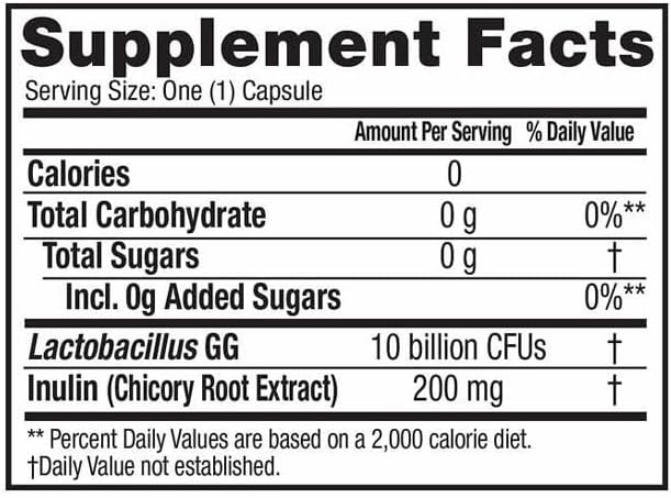 Culturelle Digestive Health Probiotic | 80 Vegetarian Capsules - Image 2