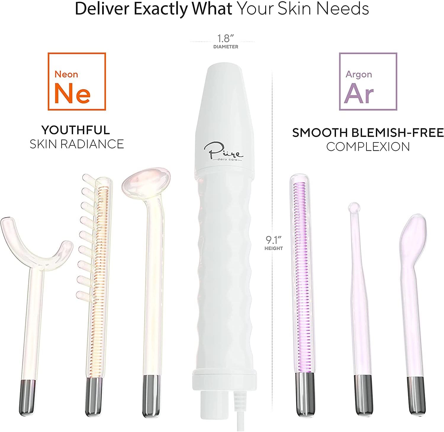 NuDerma Professional Skin Therapy Wand | High Frequency Facial - Image 6