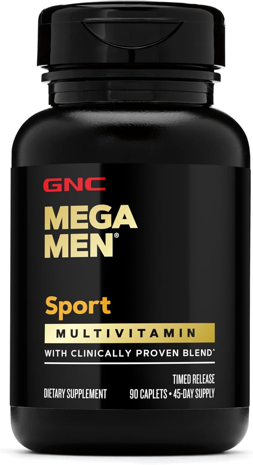 GNC Mega Men Sport | Multivitamin for Performance & Muscle Function | 90 Capsules - Image 2