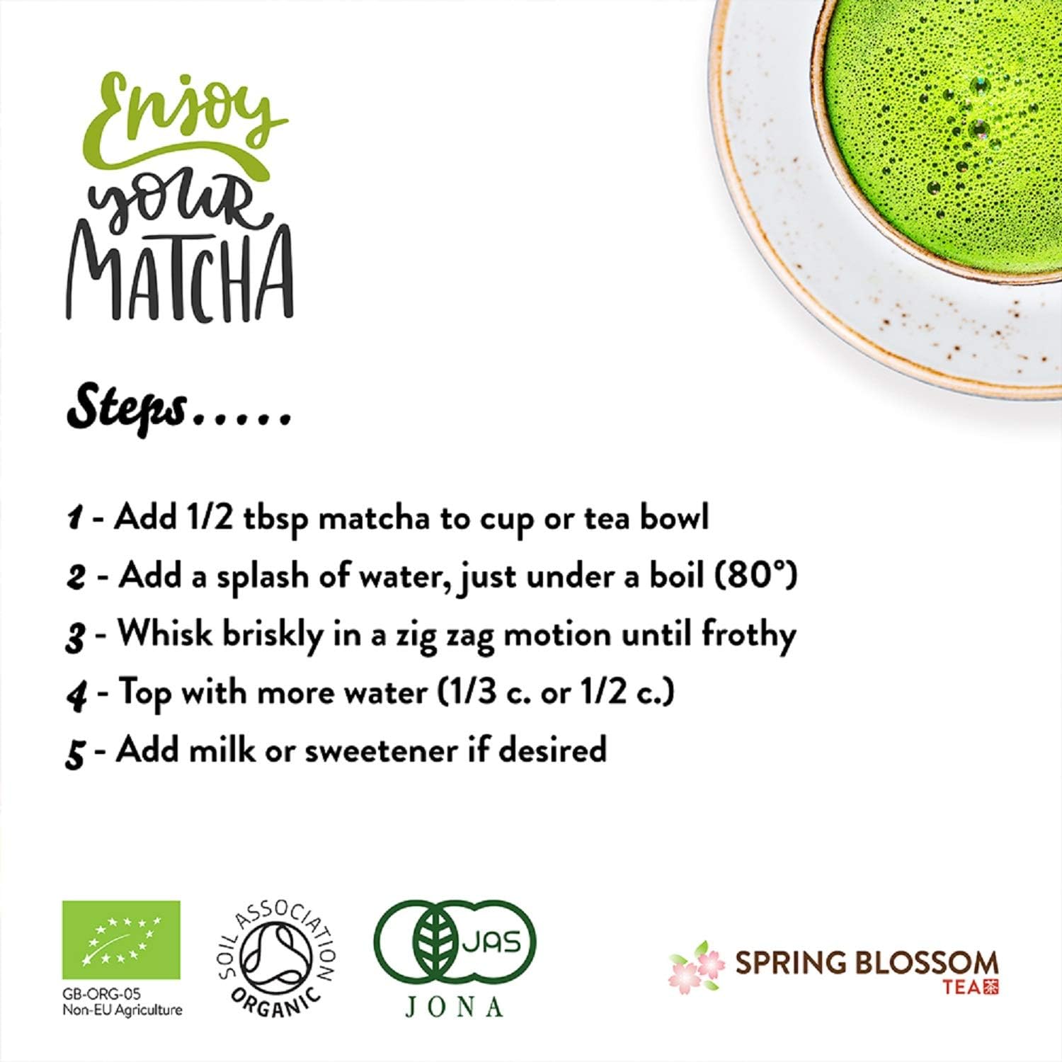 Organic Ceremonial Grade Matcha | Uji, Japan | 80g Set - Image 8