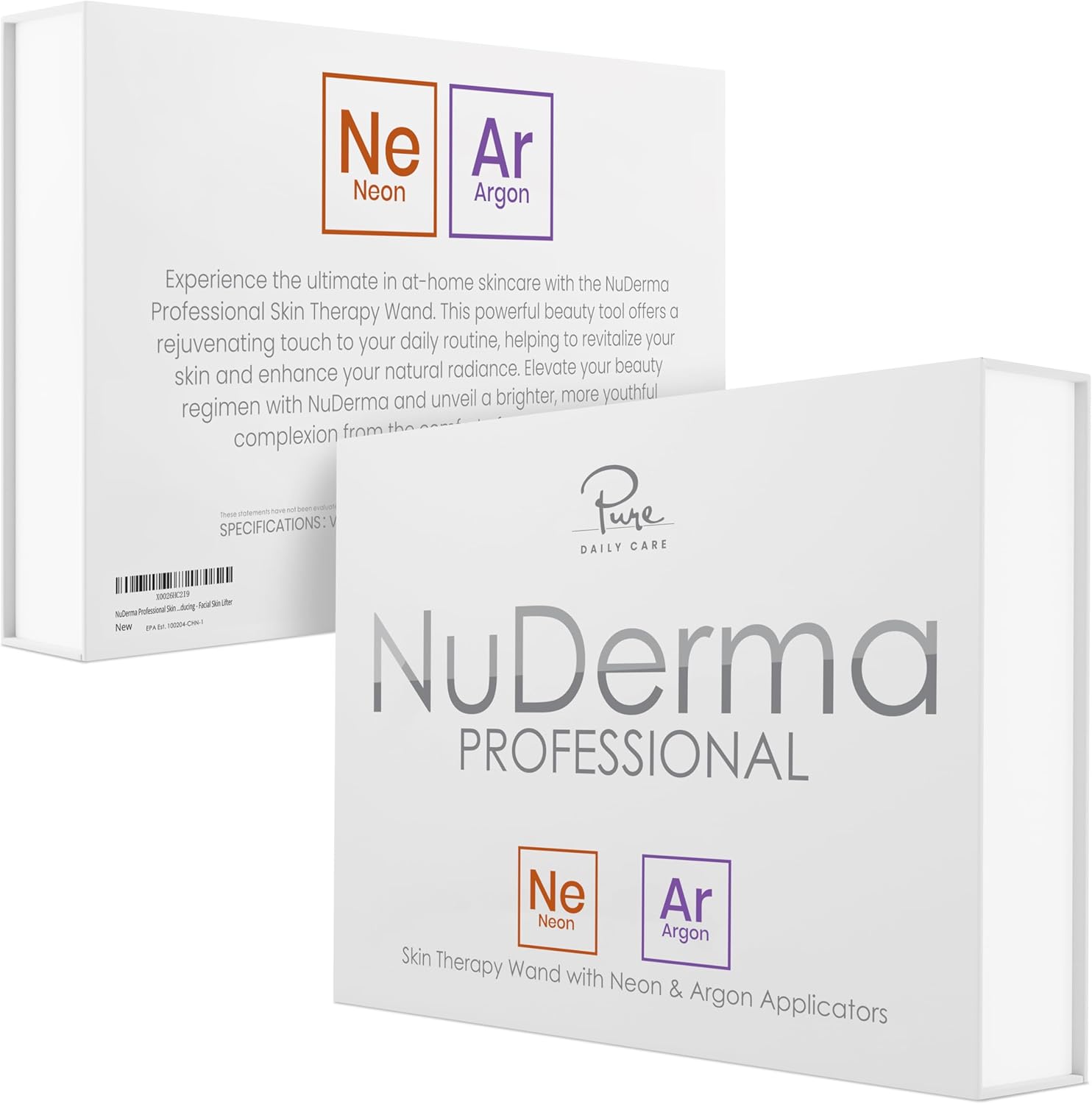 NuDerma Professional Skin Therapy Wand | High Frequency Facial - Image 7