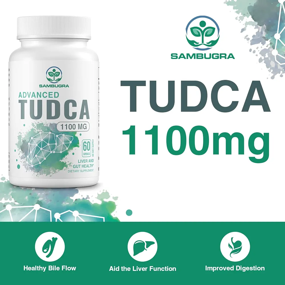 TUDCA Liver Support Supplement | 1100mg | Detox, Cleanse & Repair | 60 Capsules - Image 3