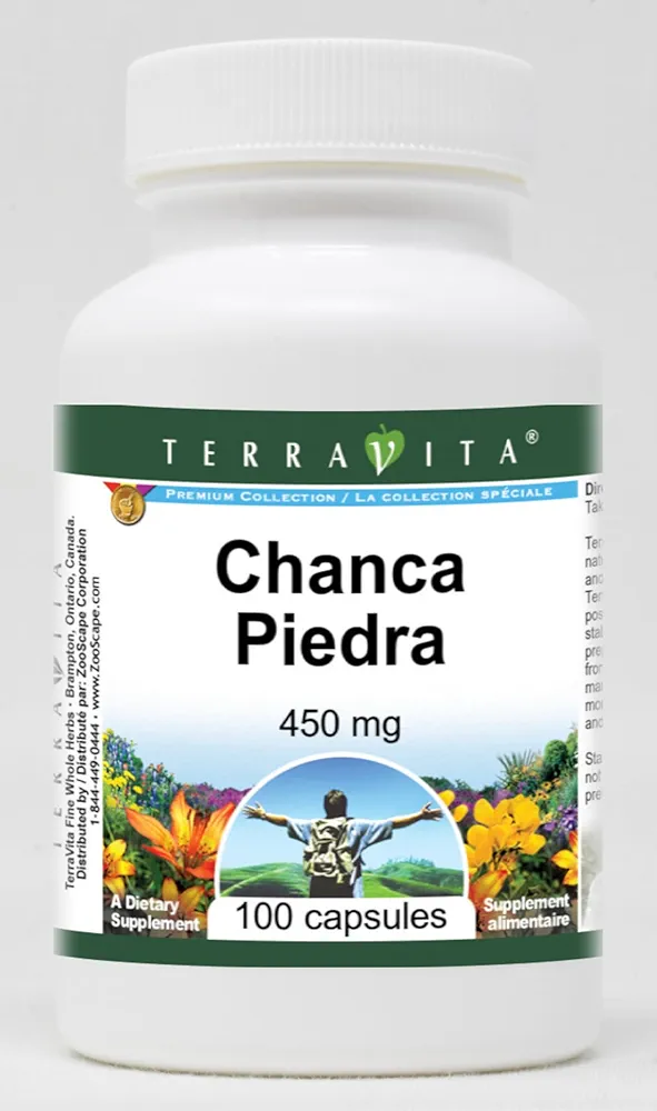 Terravita Chanca Piedra | 450mg | 100 Capsules - Image 2