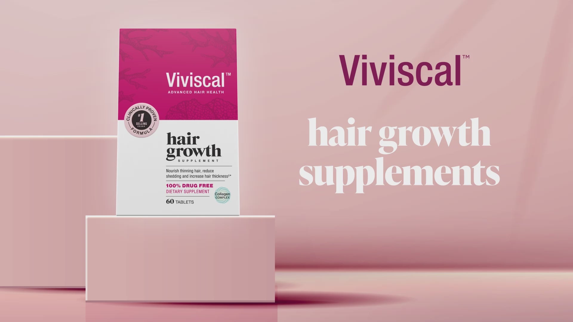 Viviscal Advanced Hair Health Supplements For Women | 180 Tabs - Image 2
