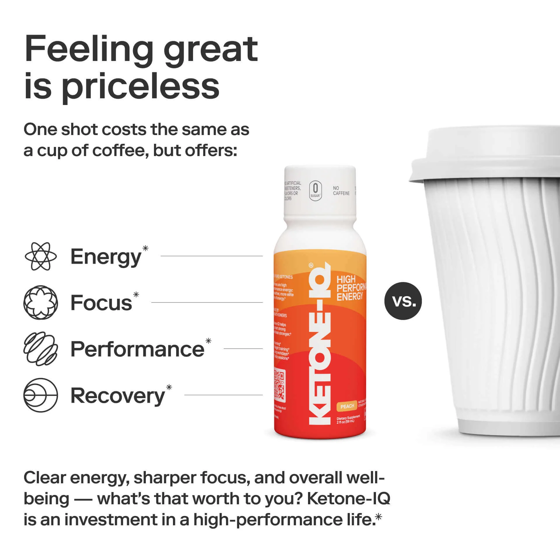 Ketone-IQ Classic Shot | Clean, Sugar-Free Ketone Energy | 24 shots - Image 5