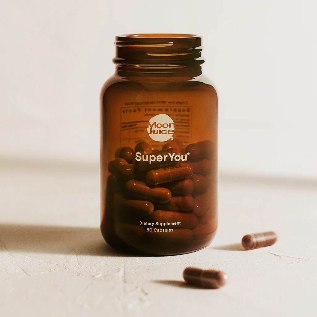 Moon Juice SuperYou | Daily Adaptogen Supplement for Stress| 60 CAPS