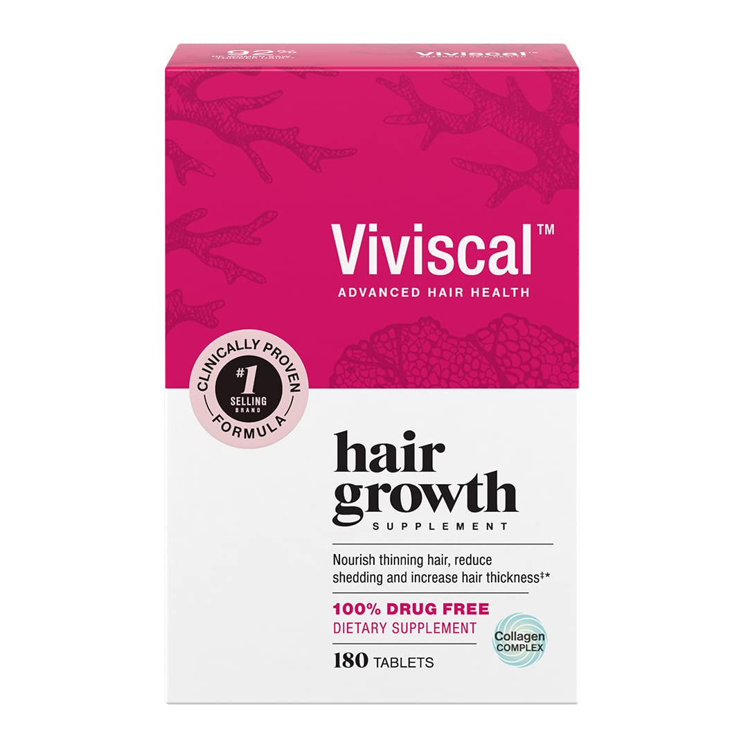 Viviscal Advanced Hair Health Supplements For Women | 180 Tabs