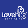 LoveBug Probiotics logo – premium probiotic supplements designed to support gut health and overall well-being.