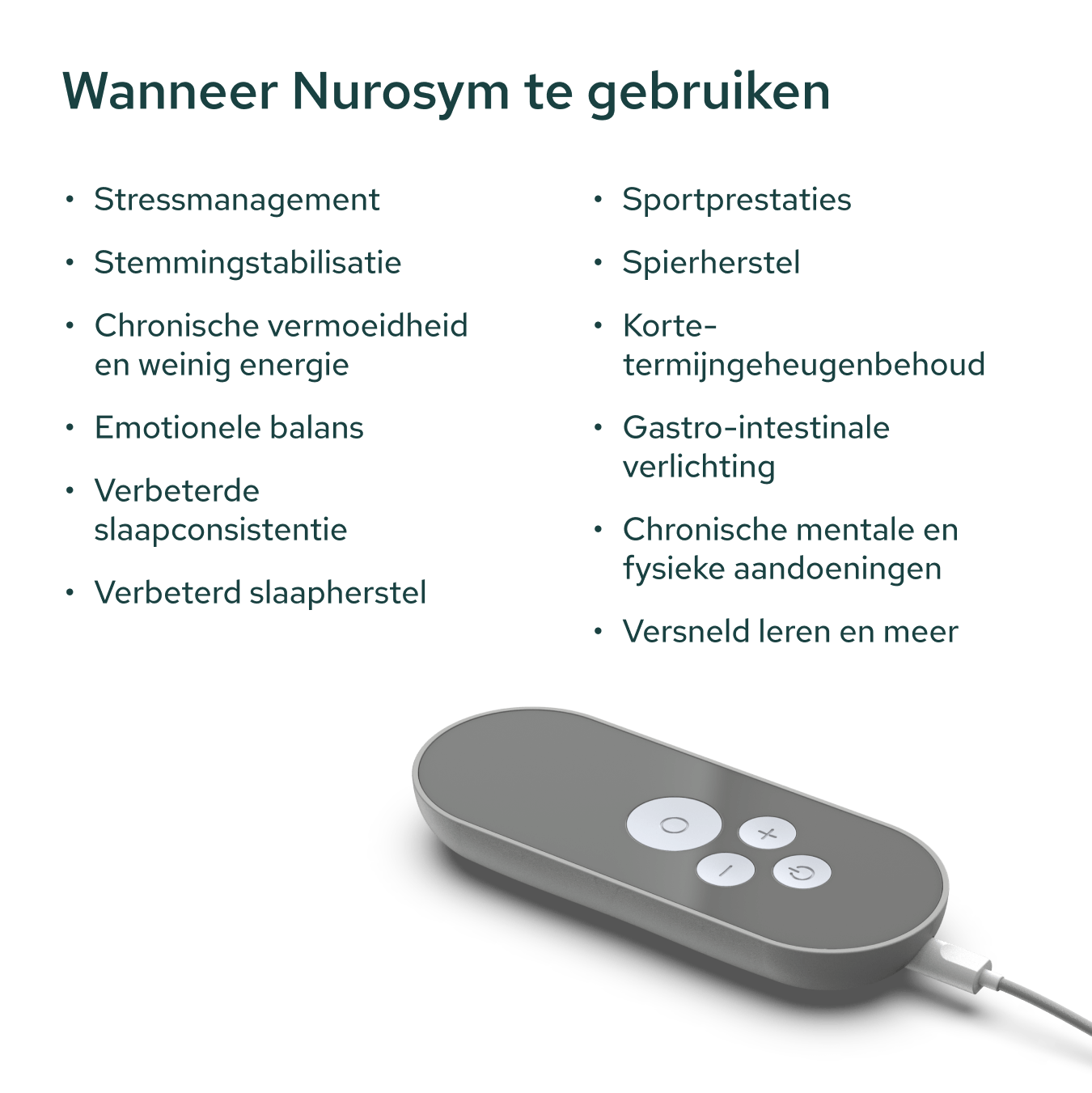 Nurosym | Wearable Neuromodulation Device for Health Improvements| contains ingredients studied for, Certified Medical Device, Vagus nerve stimulation - Image 5