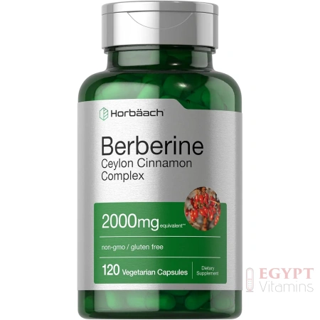 Horbaach Berberine with Ceylon Cinnamon 2000mg | 120 Caps