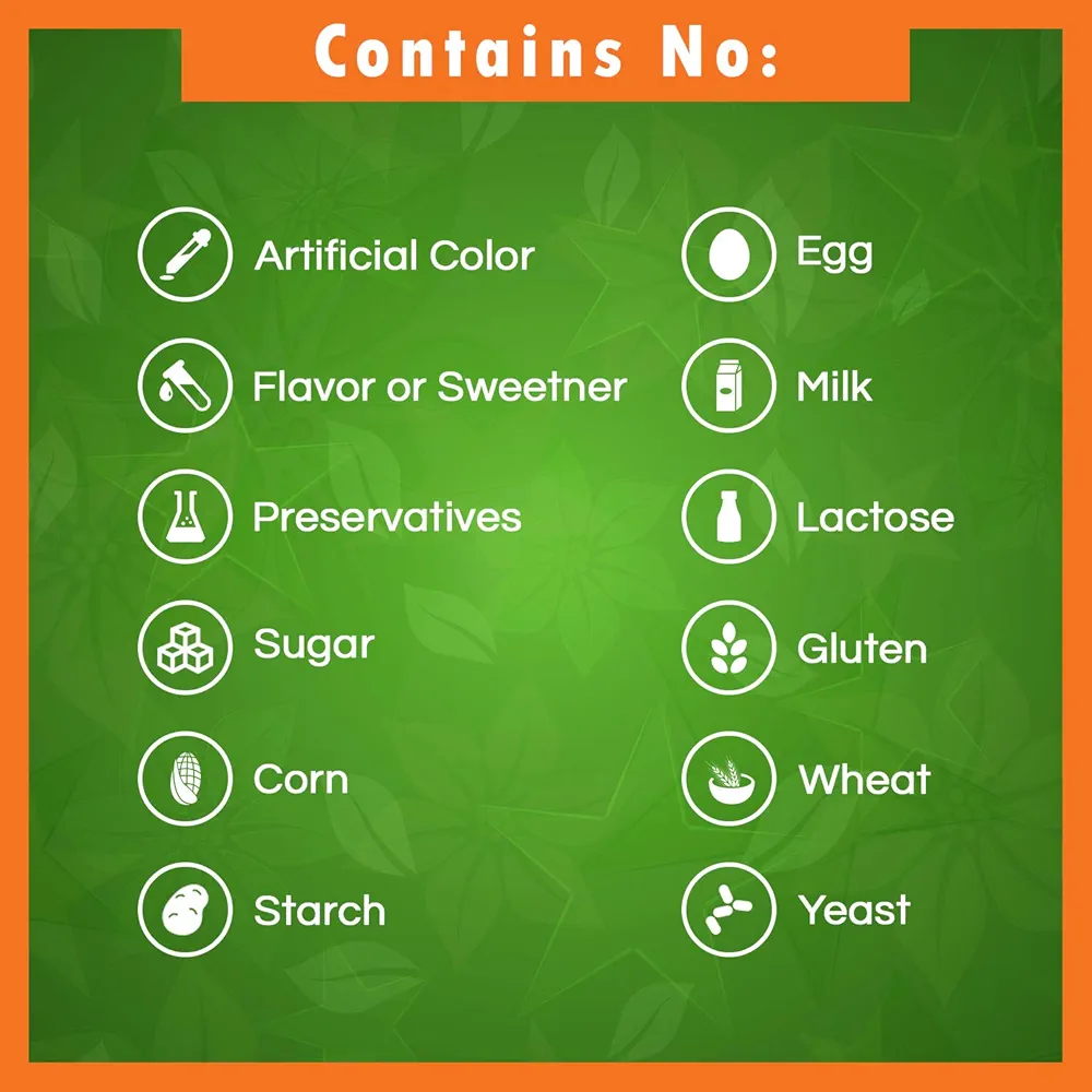 Best Naturals Anti Gray Hair Formula | Catalase | 60 Capsules - Image 2