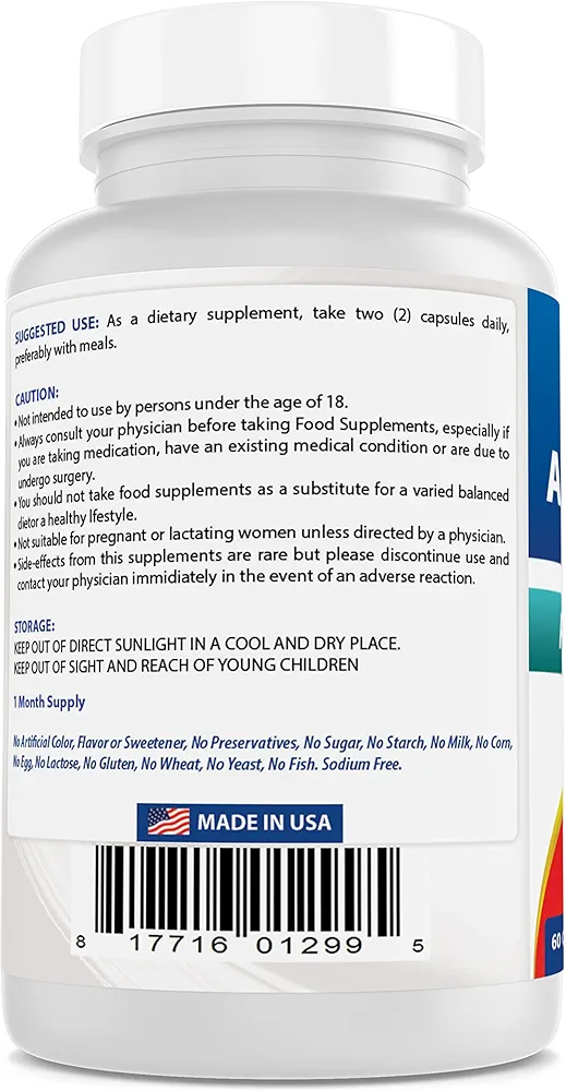 Best Naturals Anti Gray Hair Formula | Catalase | 60 Capsules - Image 4