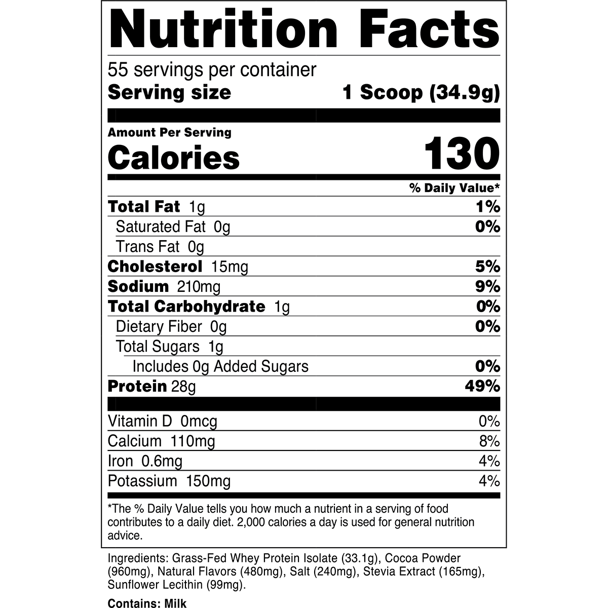 Transparent Labs Whey Protein Isolate | 100% Grass-Fed | 28g Protein - Image 3