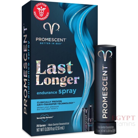 Promescent Desensitizing Delay Spray for Men – Better, Maximized Sensation – 2.6 ml