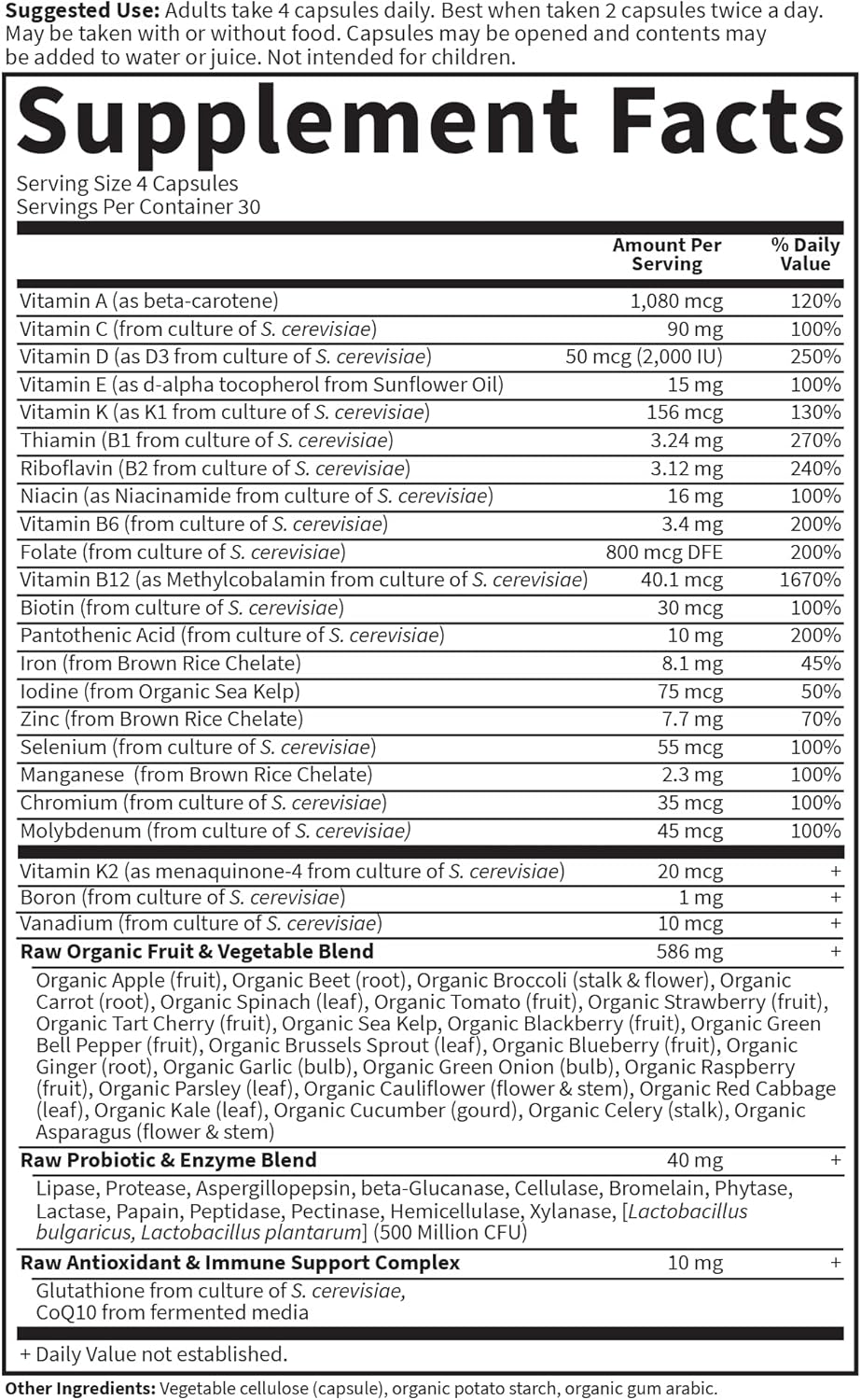 Garden of Life Women's Multivitamin - Vitamin Code |120 Capsules - Image 2